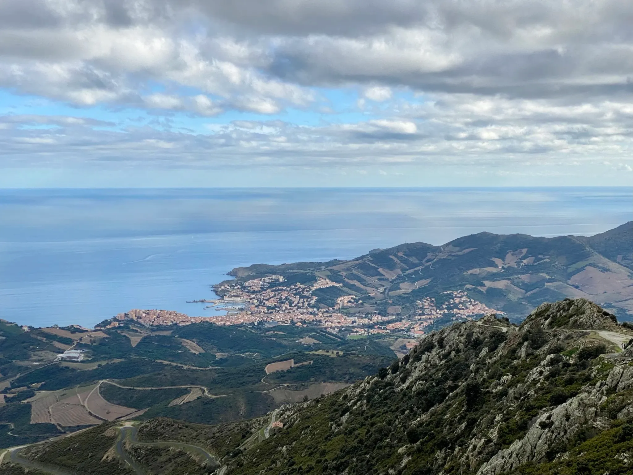 La côte de Banyuls-sur-Mer